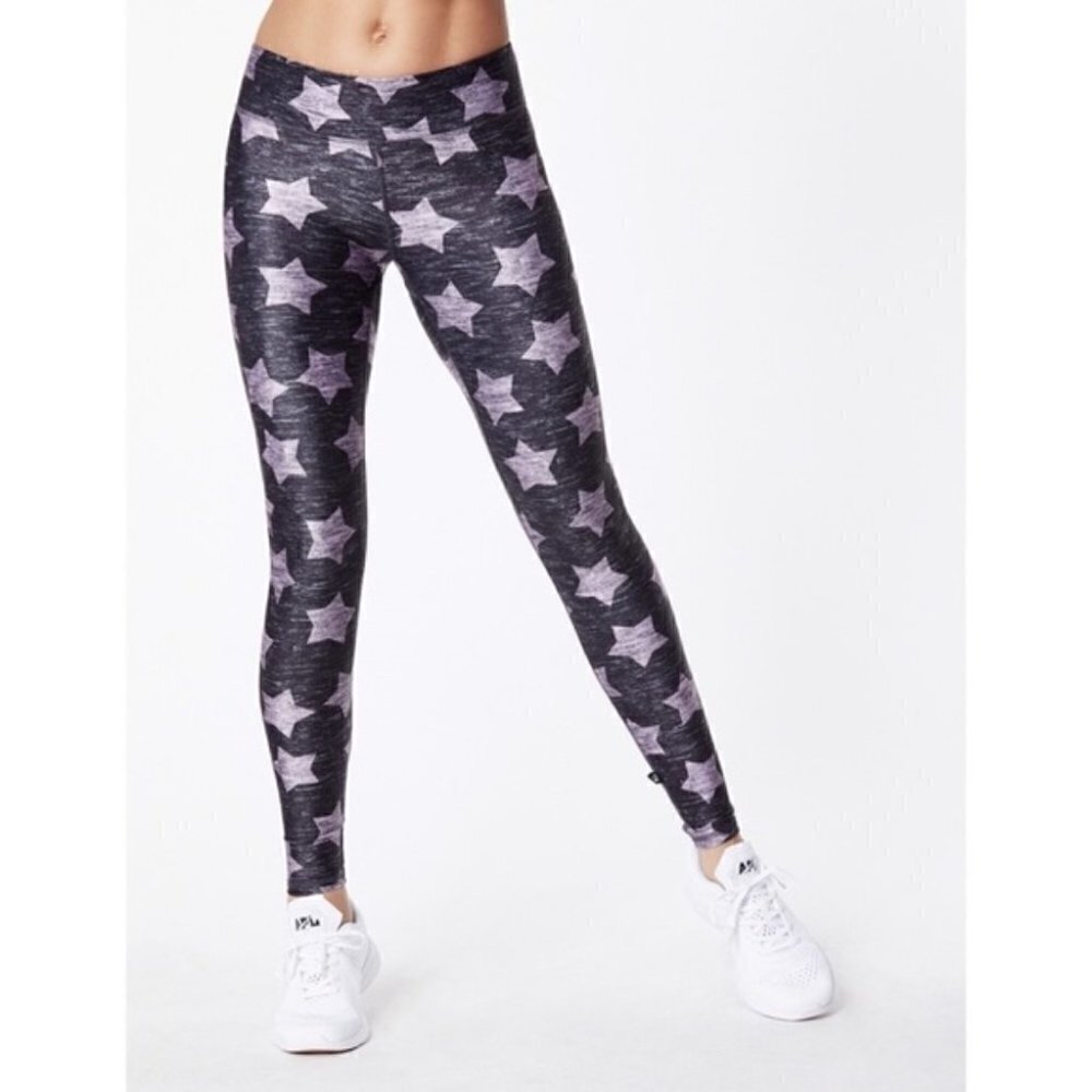 𝅺TEREZ Star leggings workout pant~ 7/8 length